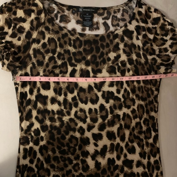 Versatile short sleeve Leopard print dress - Picture 7 of 10